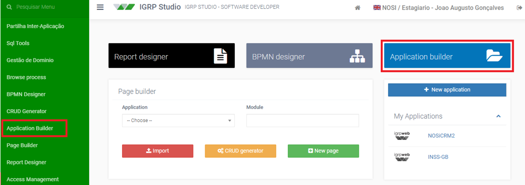 Application Builder