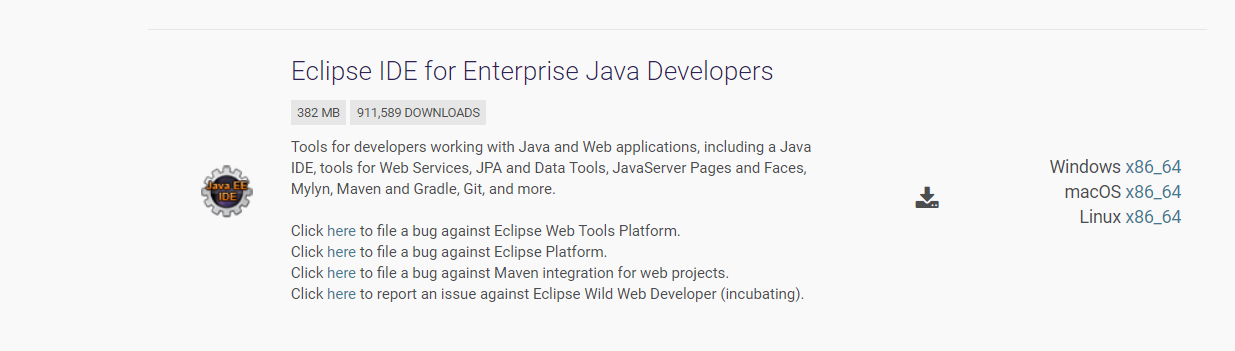 Sistema Operativo/Eclipse IDE