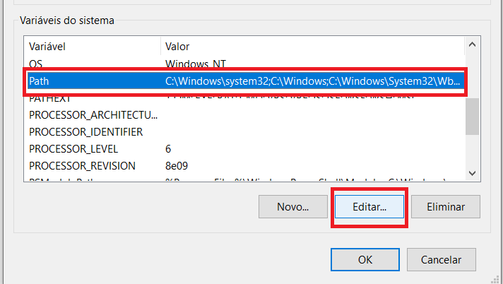 Editar Path