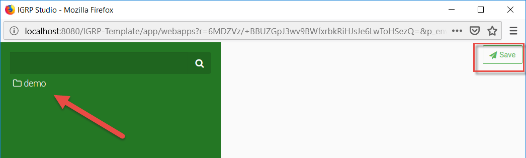 File Editor aspeto inicial