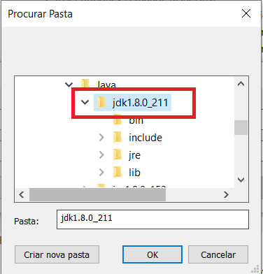 Pasta do diretório