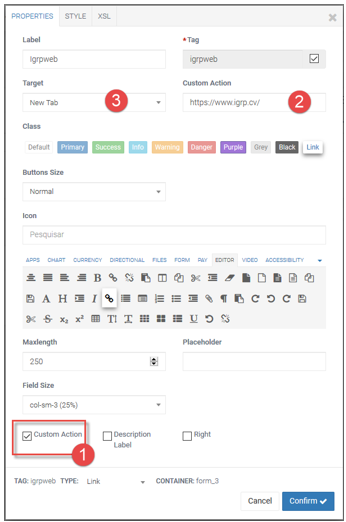 Propriedades Hyperlink 2