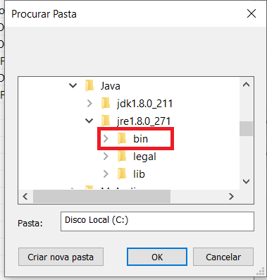 Procurar Pasta