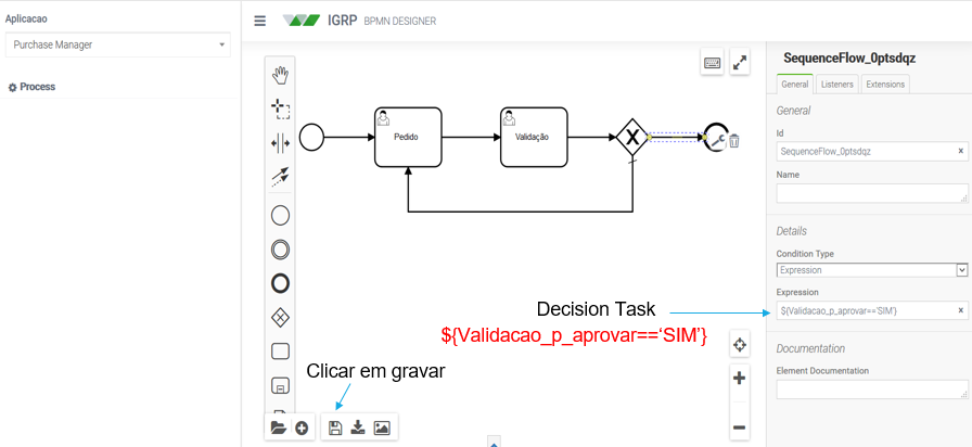 Task de decisão